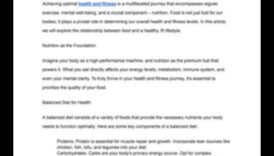 Mâncare asupra excelență Rolul consilierii experte în nutriție în atingerea obiectivelor de sănătate și fitness 5 Mâncare pentru excelență: Rolul consilierii experte în nutriție